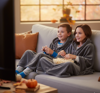 CozyCloud™ Heated Fleece Blanket TM