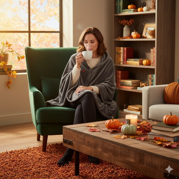 CozyCloud™ Heated Fleece Blanket TM